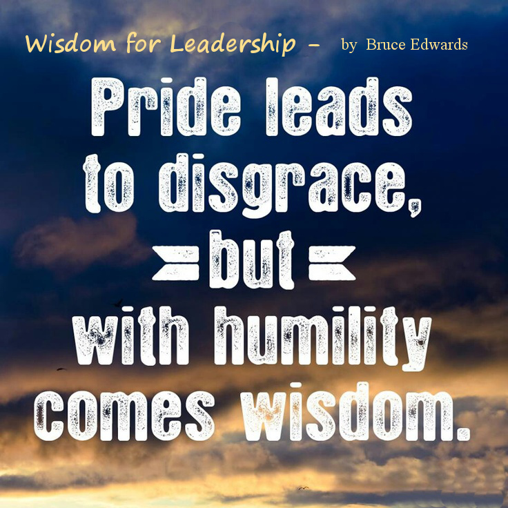 Human Pride and Divine Humility, TPM Short Message