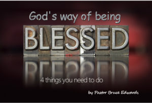 being blessed by Pastor Bruce Edwards